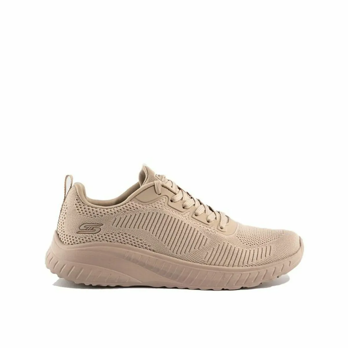 Scarpe Sportive da Donna Skechers Bobs Squad Chaos Face Off Beige