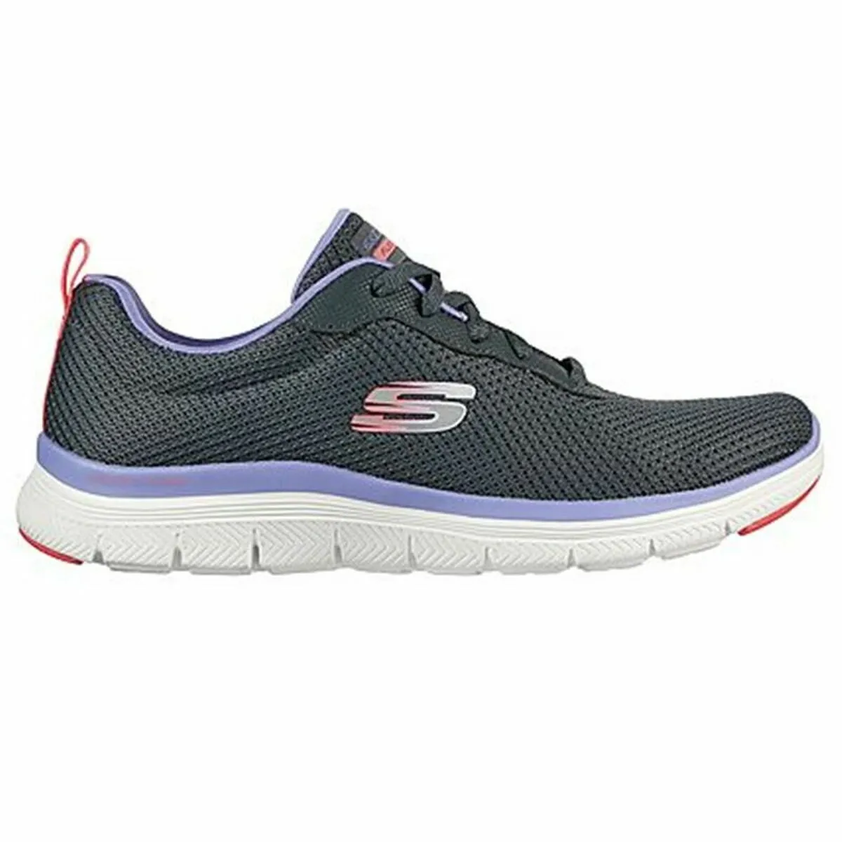 Scarpe Sportive da Donna Skechers Flex Appeal 4.0 Brilliant View Grigio scuro