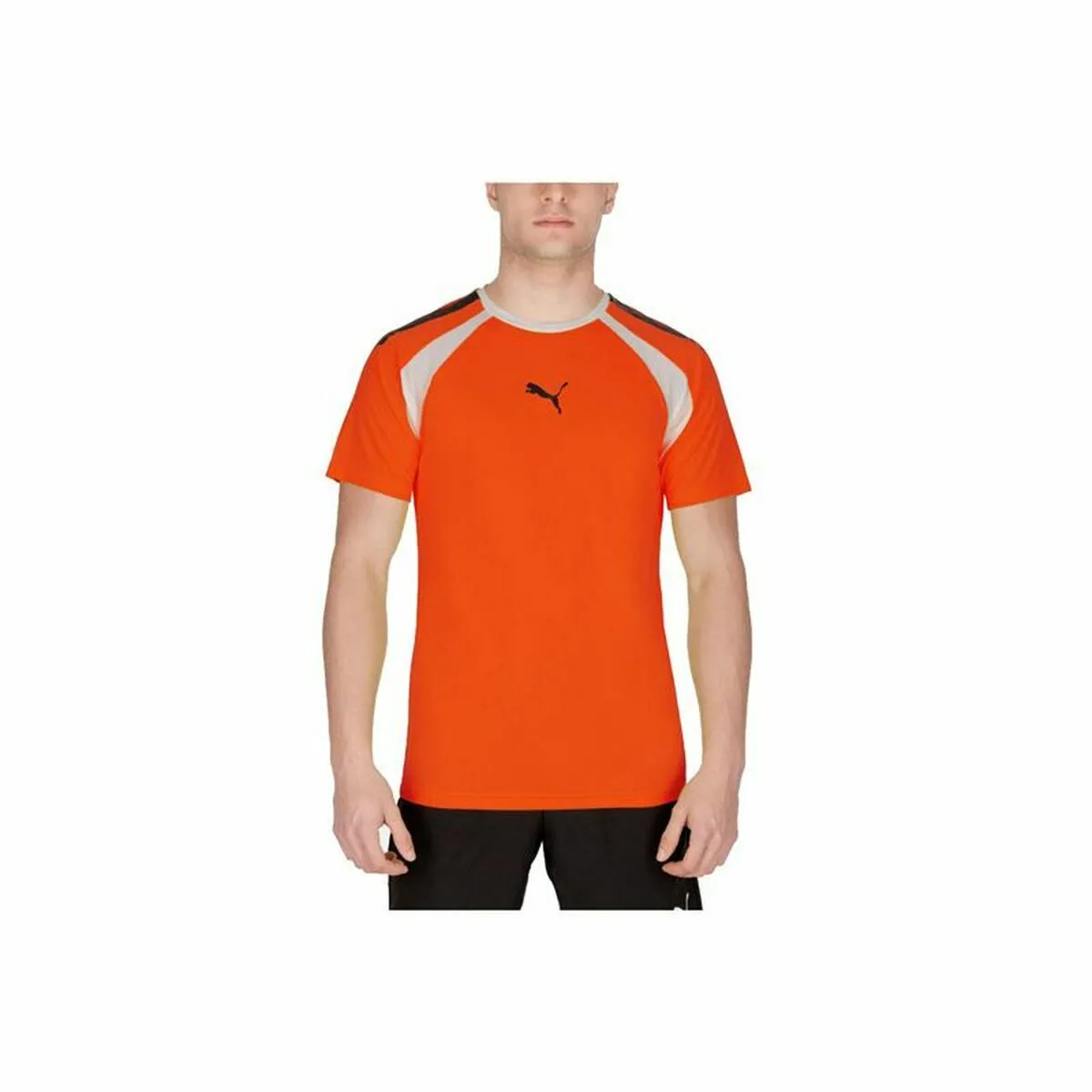 Maglia a Maniche Corte Uomo Puma Team Liga Padel Arancio