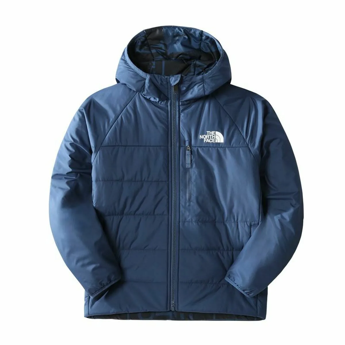 Giacca Sportiva da Bambini The North Face Perrito Reversibile Azzurro