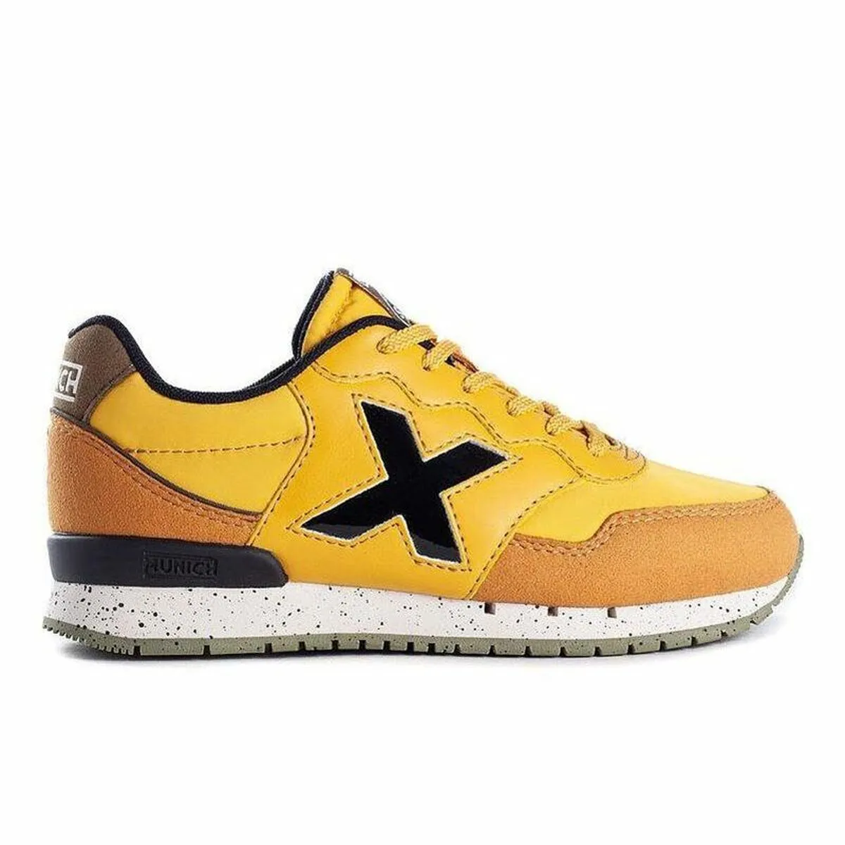 Scarpe da Tennis Casual Uomo Munich Dash 165 Giallo