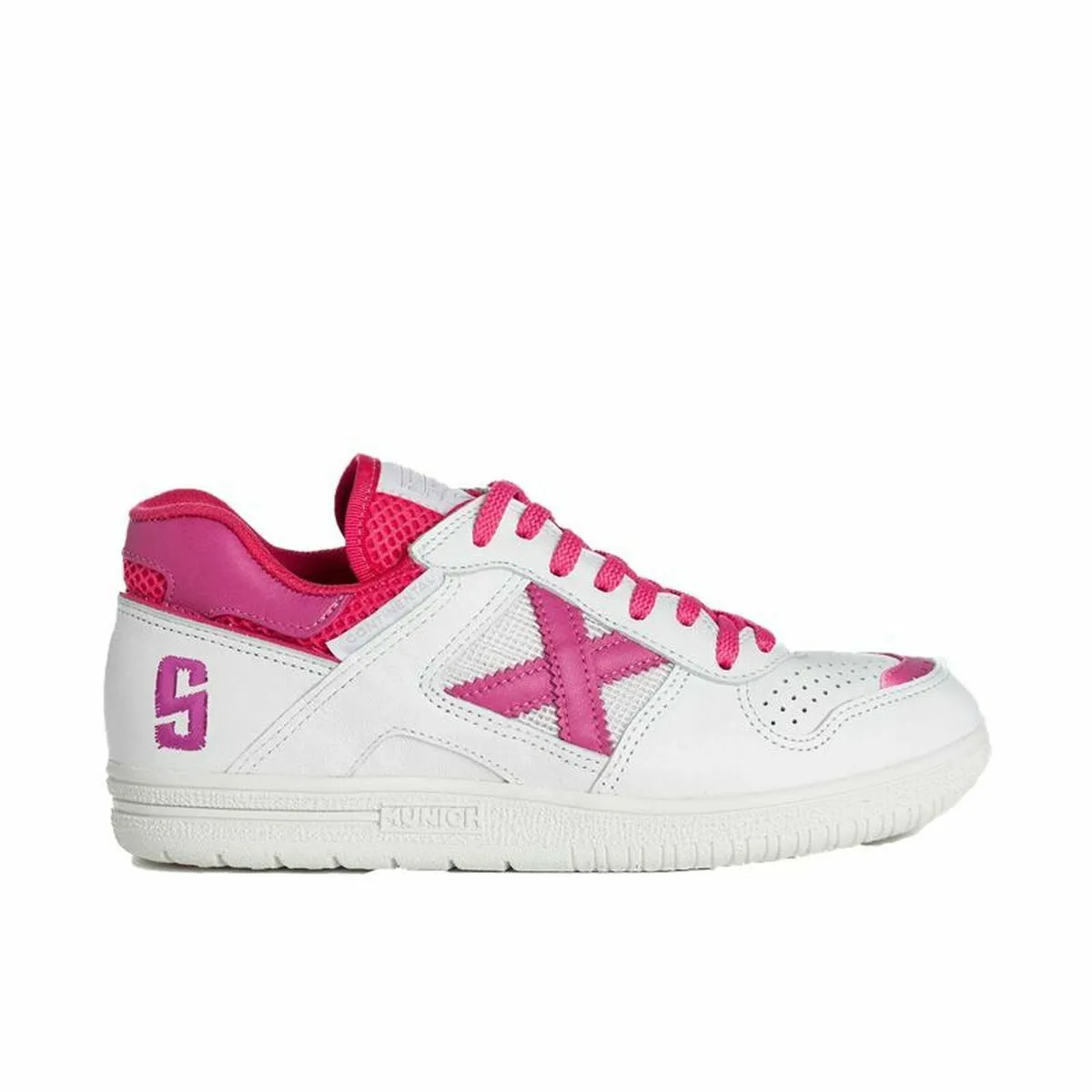 Scarpe da Football Sala Munich Continental 942 Rosa Bianco Adulti