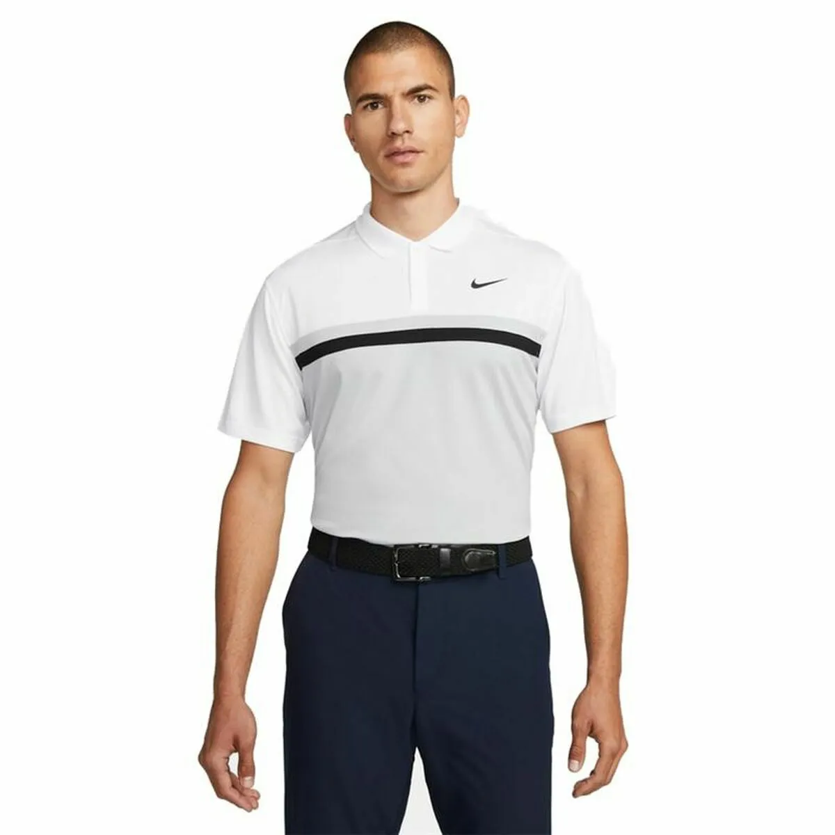 Polo a Maniche Corte Uomo Nike Dri-Fit Victory Bianco