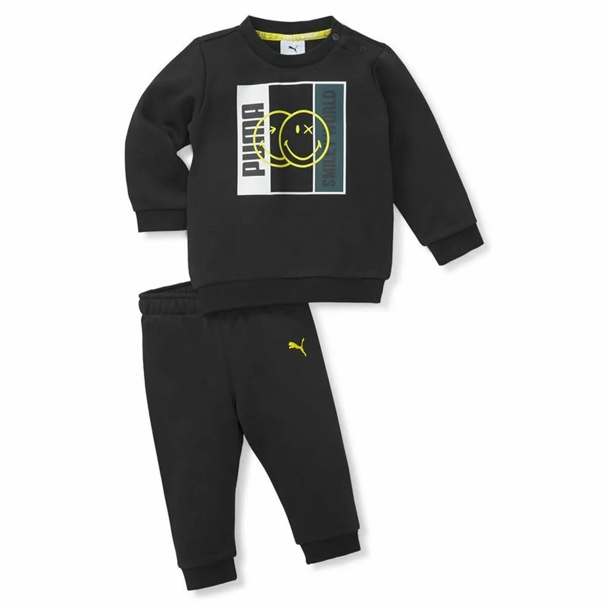 Tuta da Bambini Puma Smileworld Minicat Nero