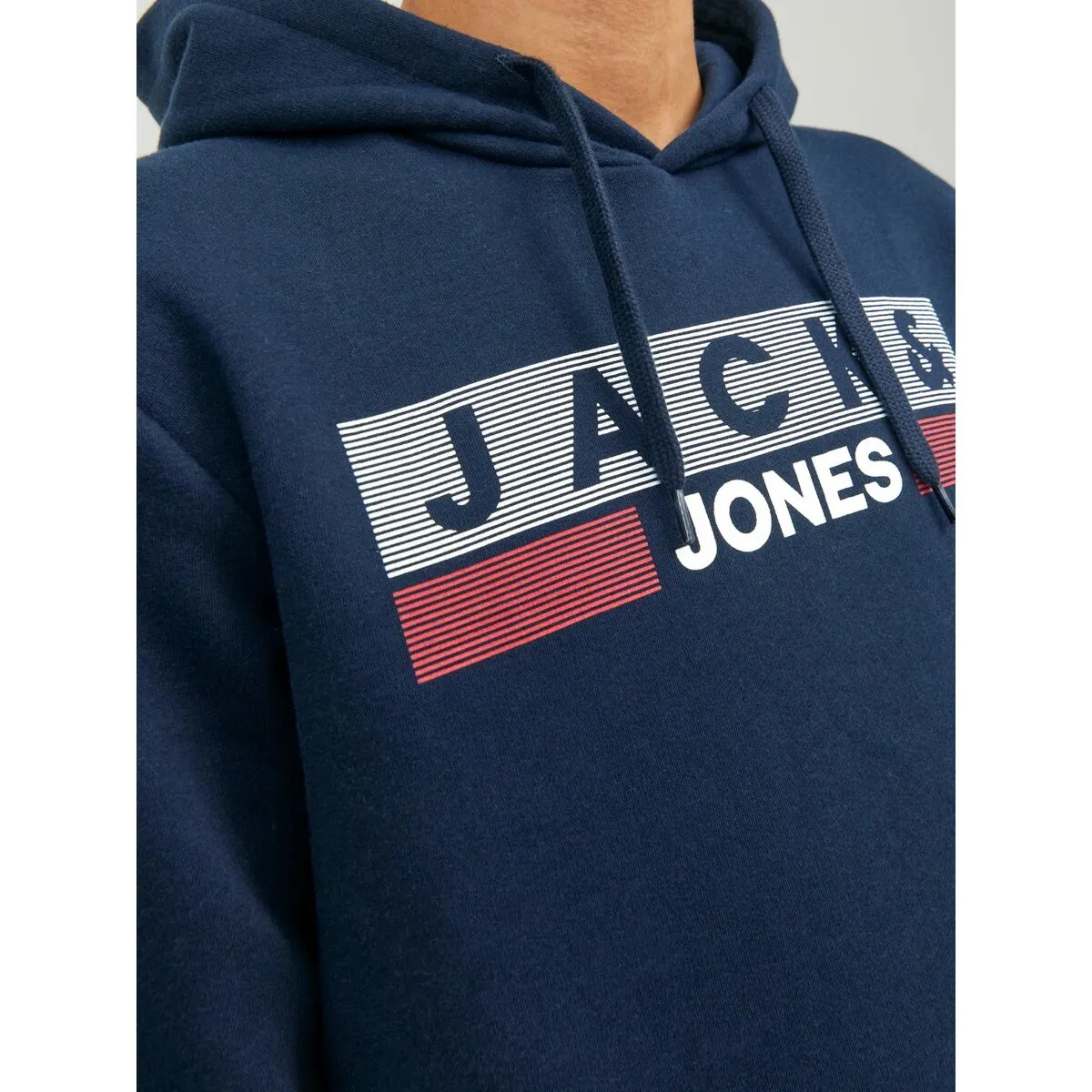 Felpa con Cappuccio Uomo Jack & Jones Blu Marino