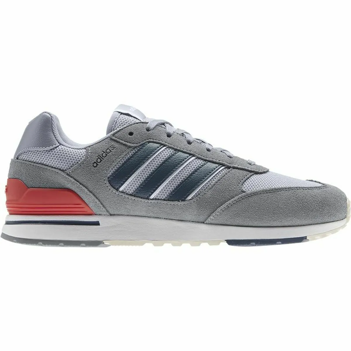 Scarpe da Tennis Casual Uomo Adidas Run 80s Grigio chiaro