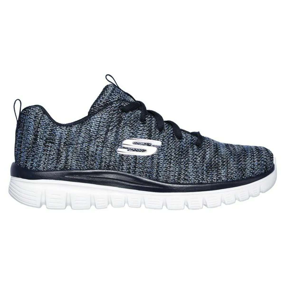 Scarpe Sportive da Donna Skechers GRACEFUL-TWISTED FORTUNE Blu scuro Donna