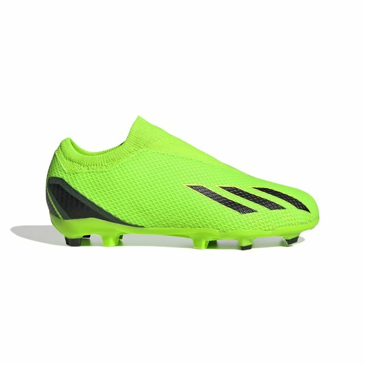 Scarpe da Calcio per Bambini Adidas X Speedportal 3 Césped Verde limone Unisex