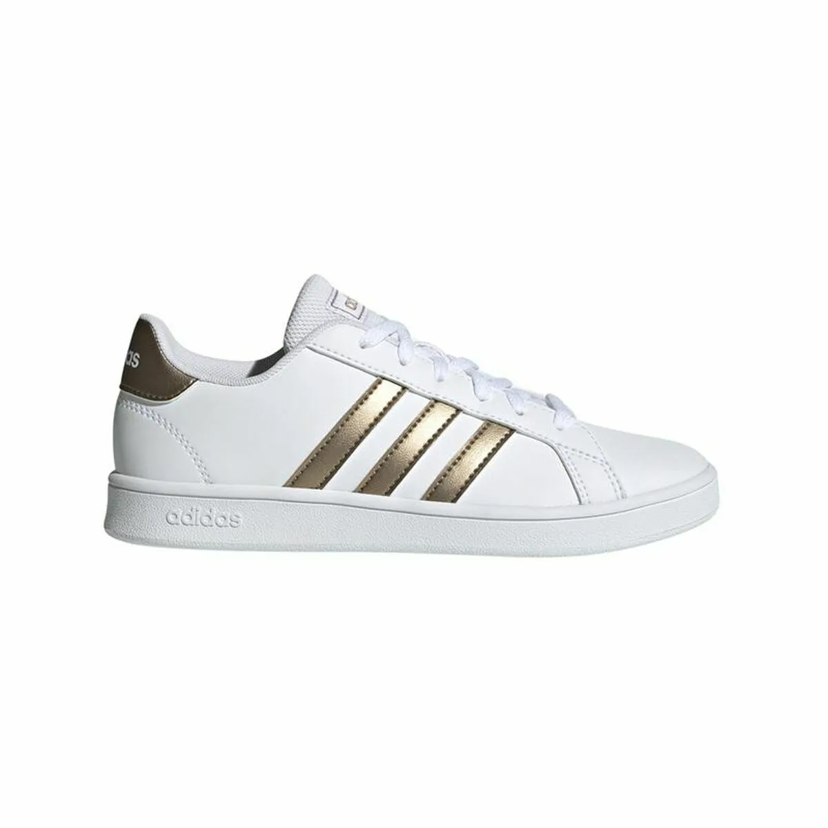 Scarpe Sportive per Bambini Adidas Grand Court Bianco