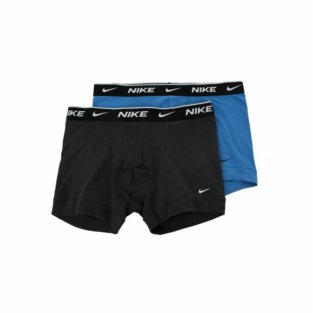 Pacco di Slip da Uomo Nike Trunk Nero Azzurro 2 Pezzi