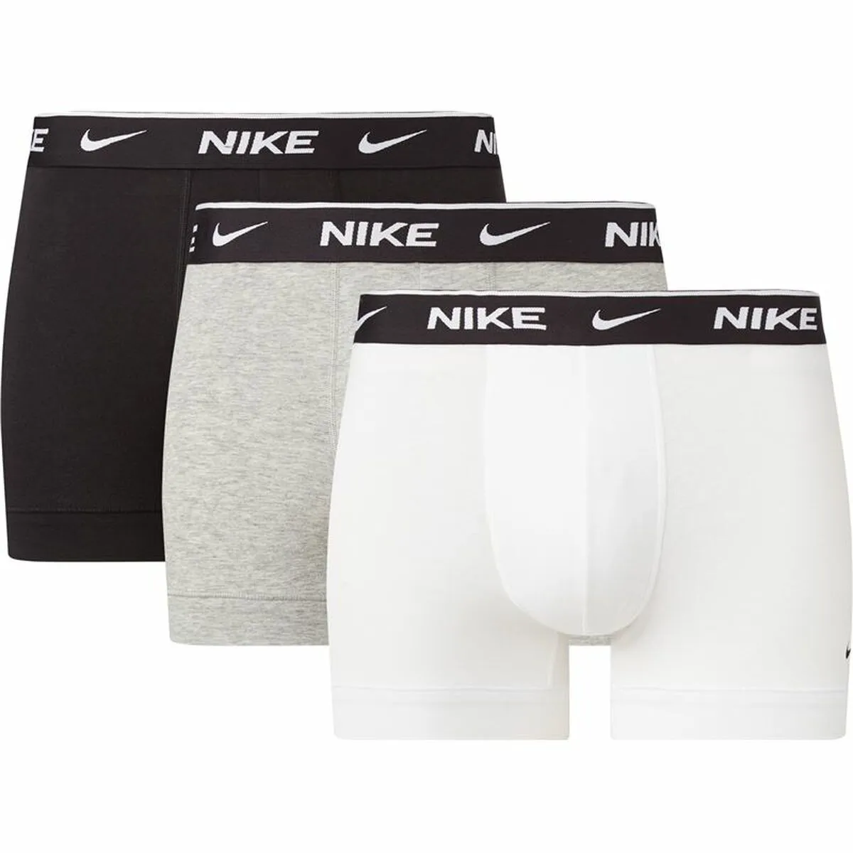 Pacco di Slip da Uomo Nike Trunk Bianco