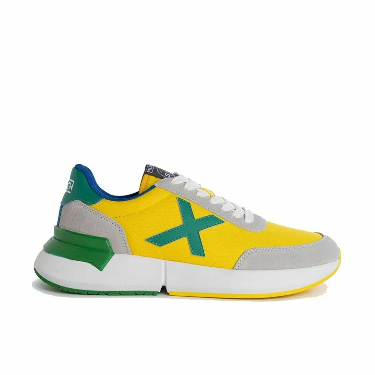 Scarpe Sportive Uomo Munich Versus Mundial Br Giallo