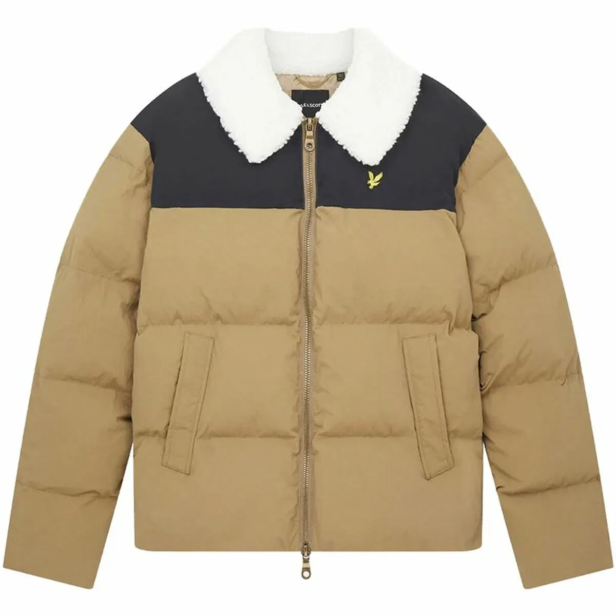 Giacca Sportiva da Uomo Lyle & Scott Borg Collar Marrone