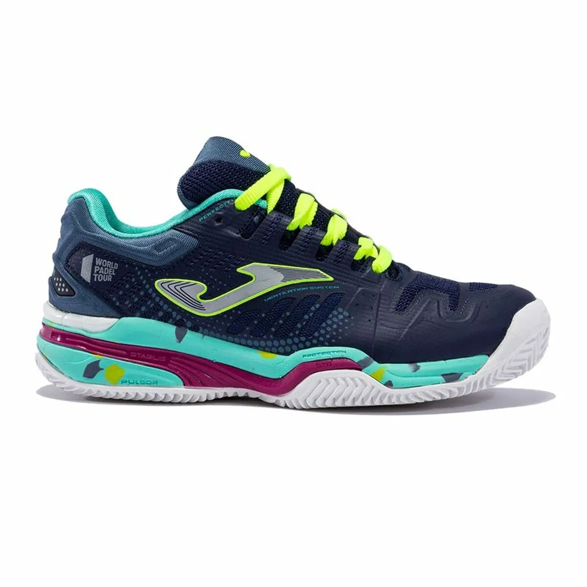 Scarpe da Padel per Bambini Joma Sport Slam Blu scuro Unisex