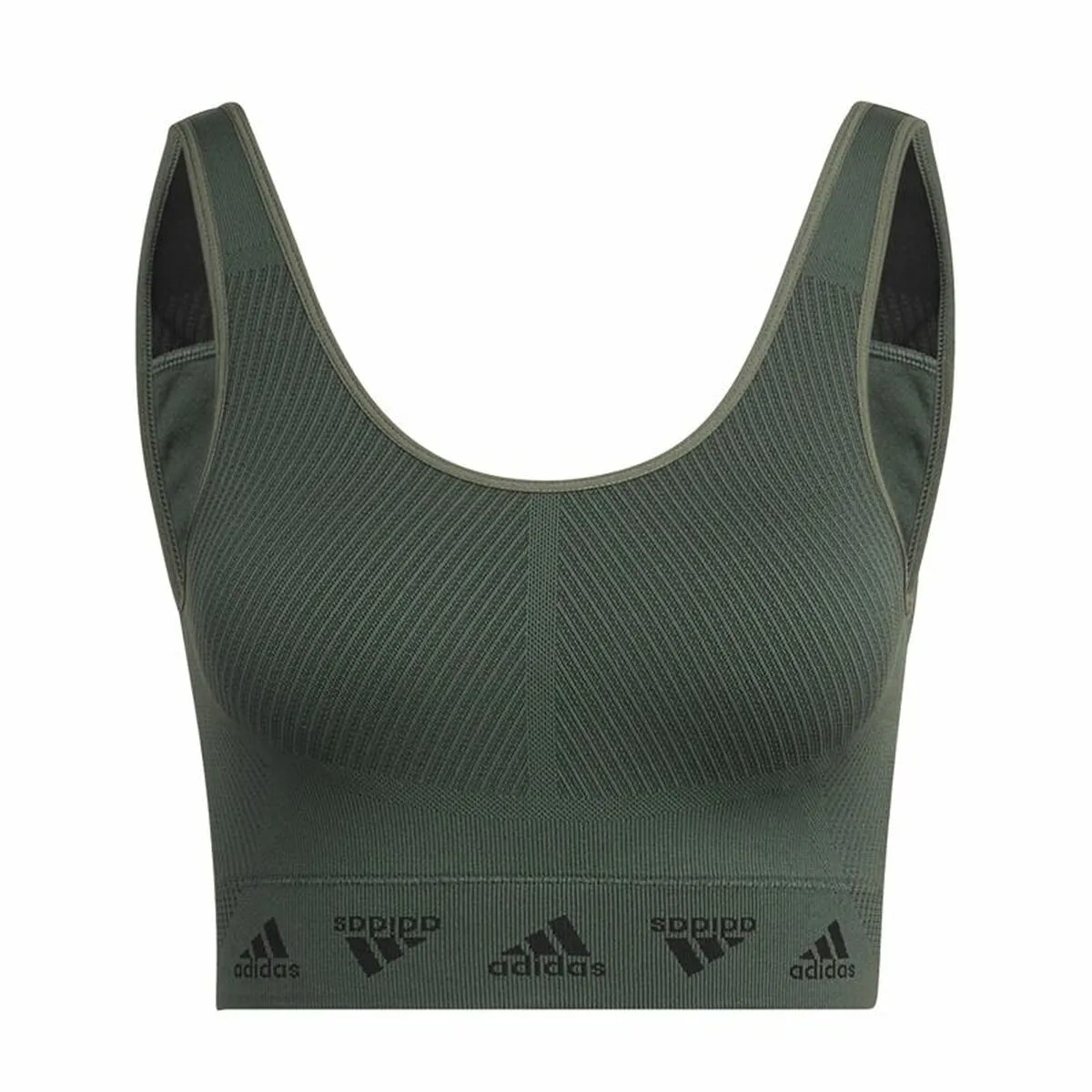 Reggiseno Sportivo Adidas Aeroknit Oliva