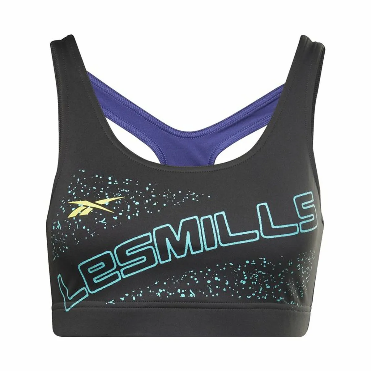 Reggiseno Sportivo Reebok Les Mills Nero