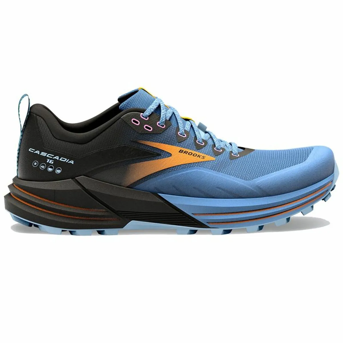 Scarpe da Running per Adulti Brooks Cascadia 16 Donna Nero