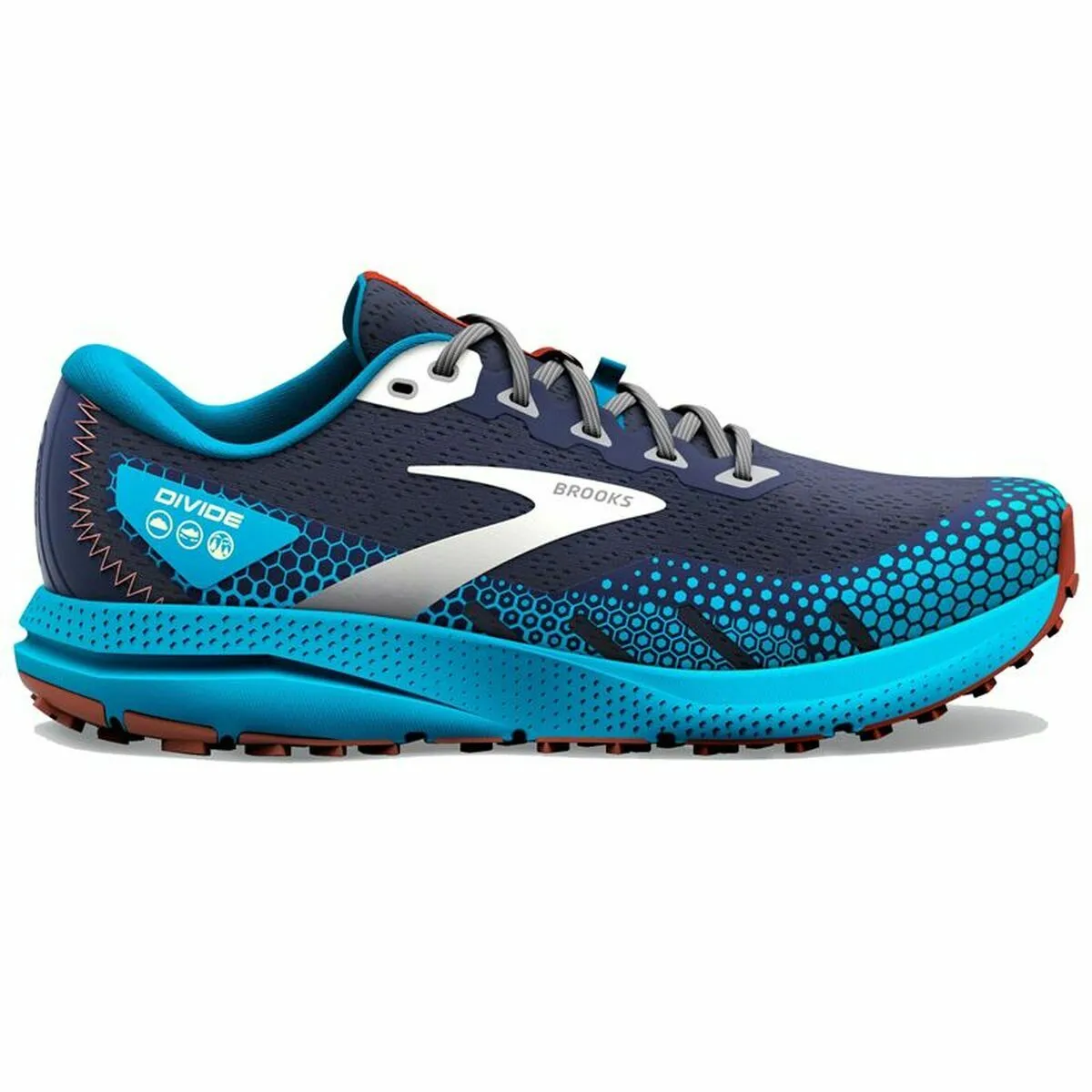 Scarpe da Running per Adulti Brooks Divide 3  Uomo Grigio scuro