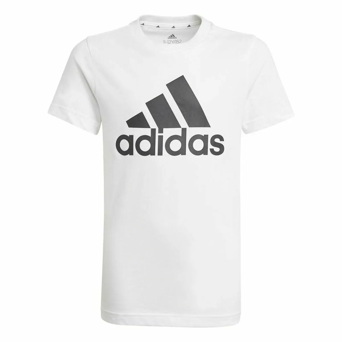 Maglia a Maniche Corte Adidas Essentials  Bianco