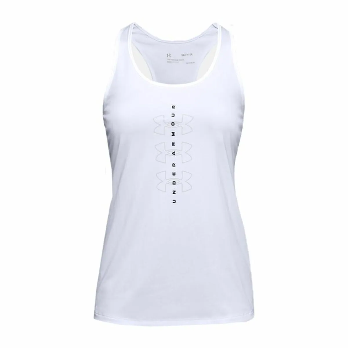 Canotta Donna Under Armour Tech Twist Graphic Tank Bianco