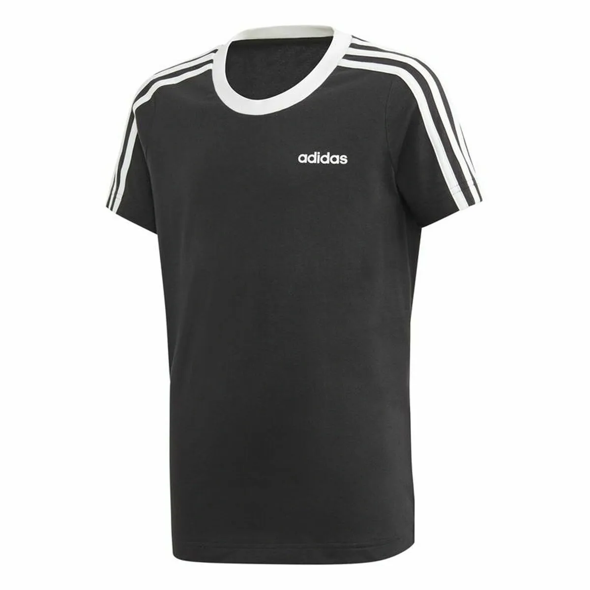 Maglia a Maniche Corte per Bambini Adidas  YG BF Tee  Nero