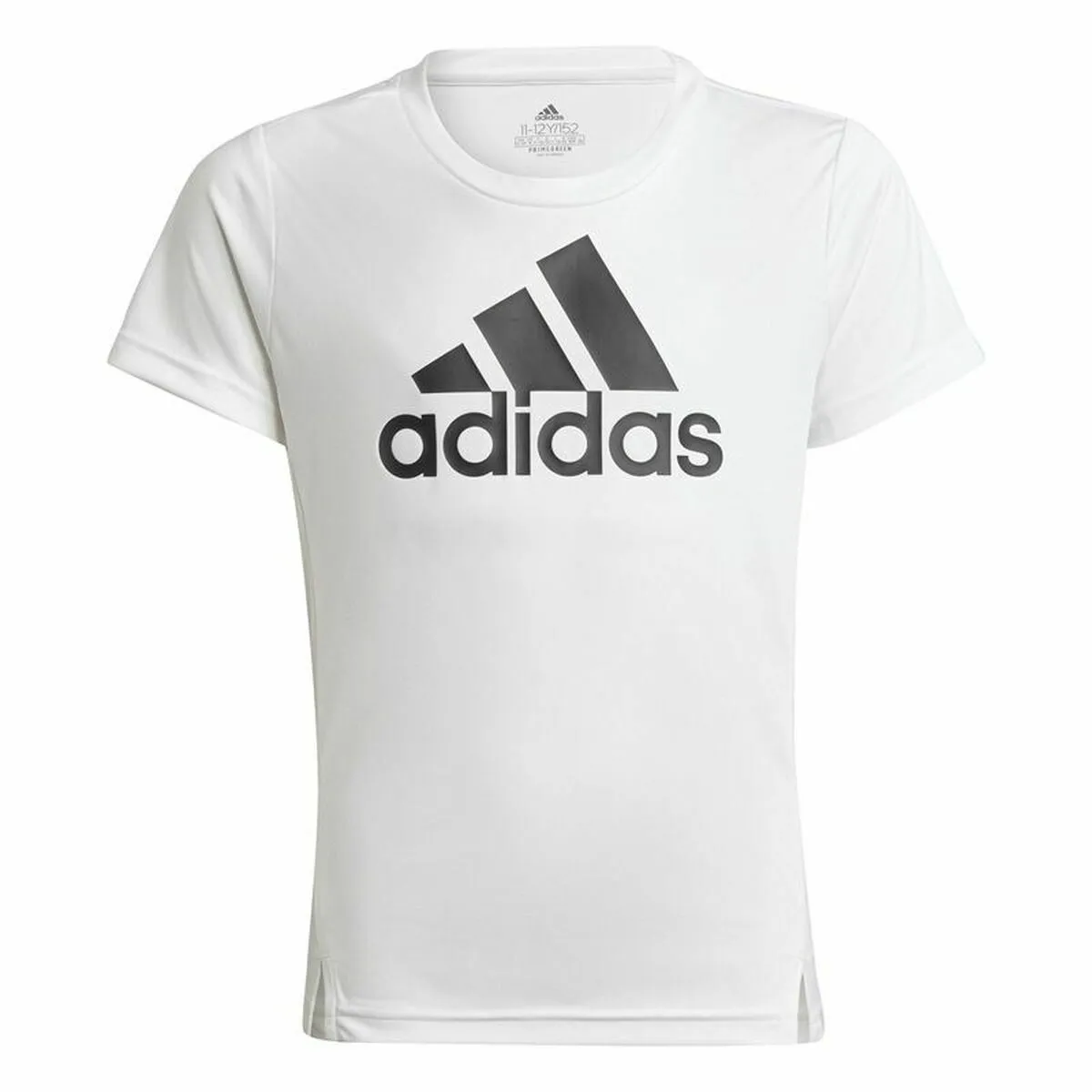 Maglia a Maniche Corte per Bambini Adidas Designed To Move Bianco