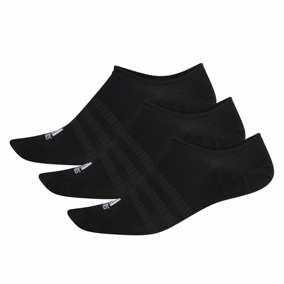 Calzini alla Caviglia Adidas Piqui  3 paia Nero