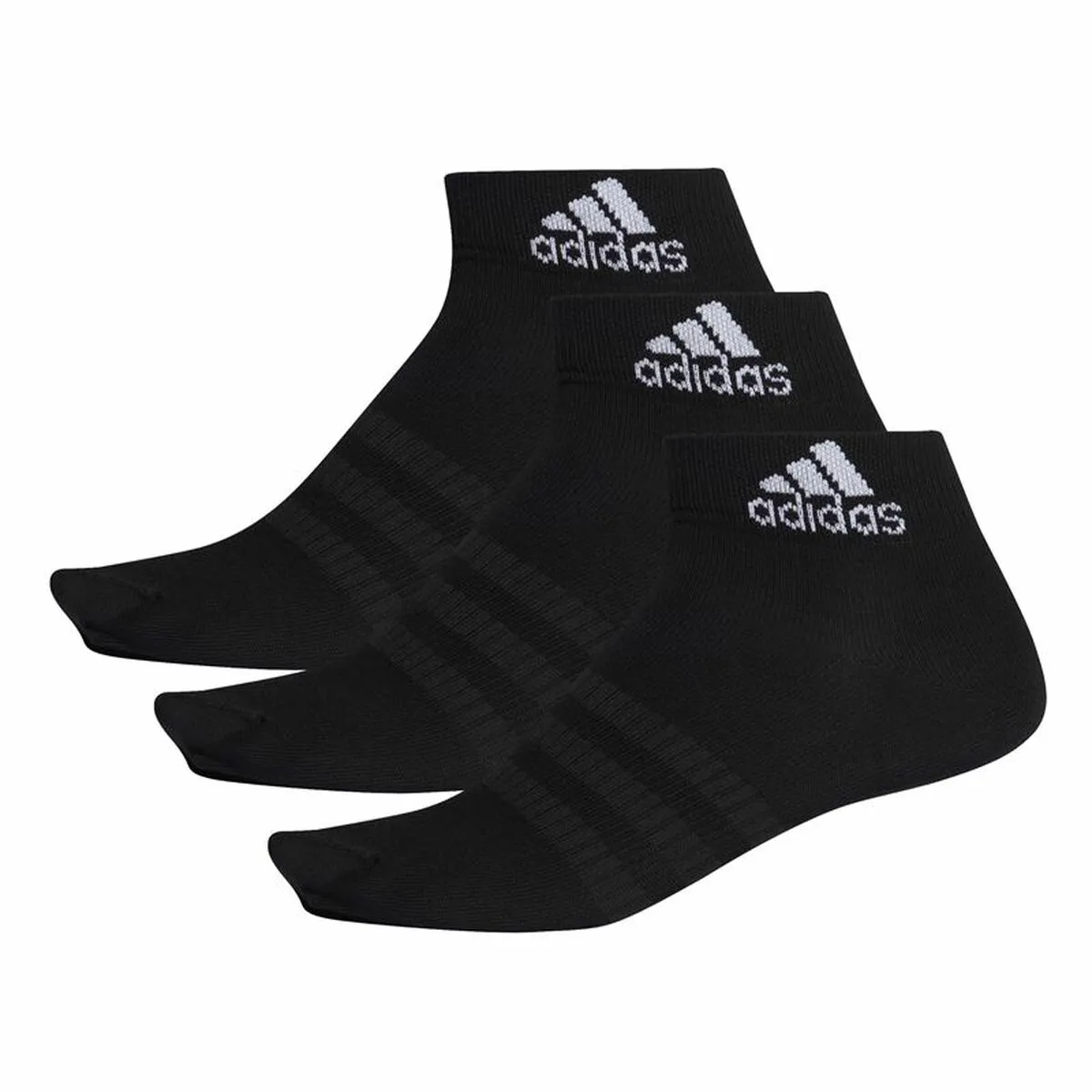 Calzini alla Caviglia Adidas Sportswear 3 paia Nero