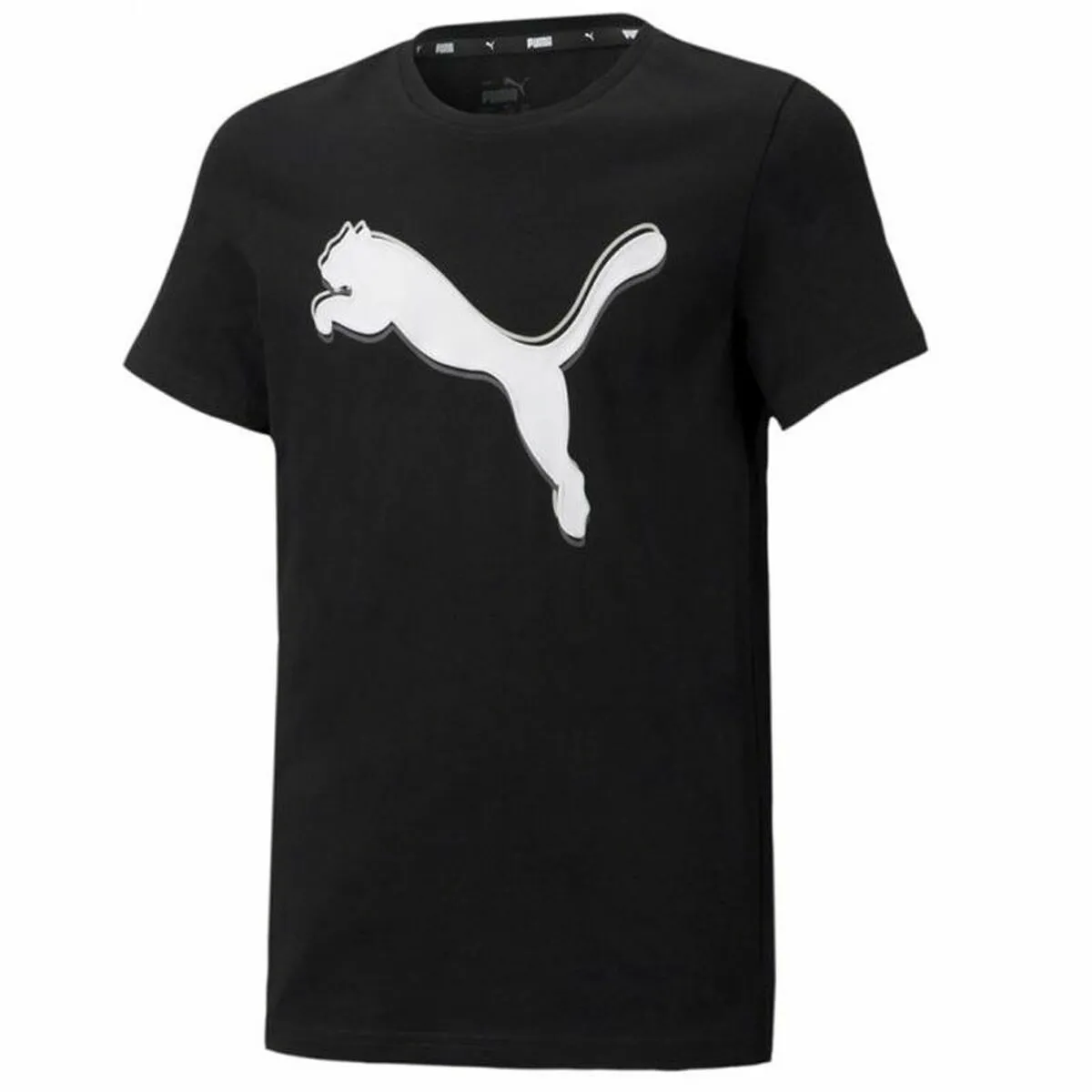 Maglia a Maniche Corte per Bambini Puma  Graphic Nero