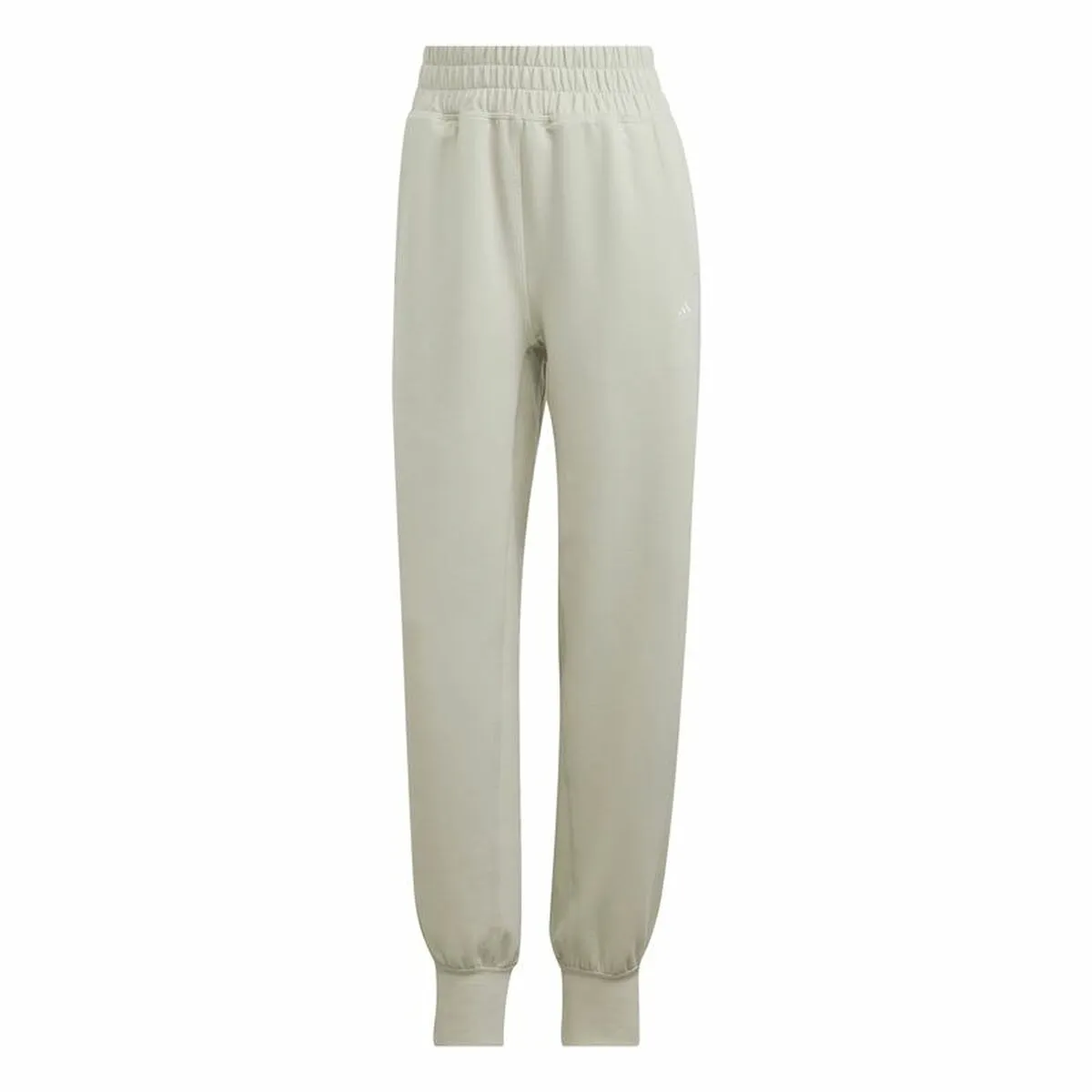 Pantalone Lungo Sportivo Adidas Aeroready Studio Donna Beige