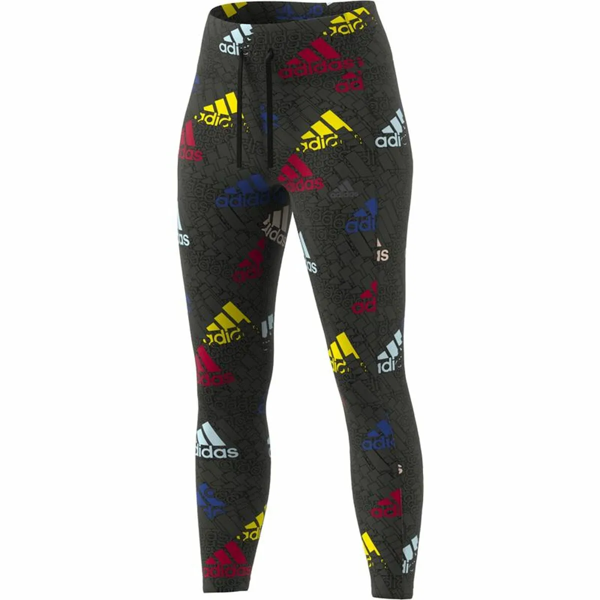 Pantalone Lungo Sportivo Adidas Brand Love 7/8 Donna Nero