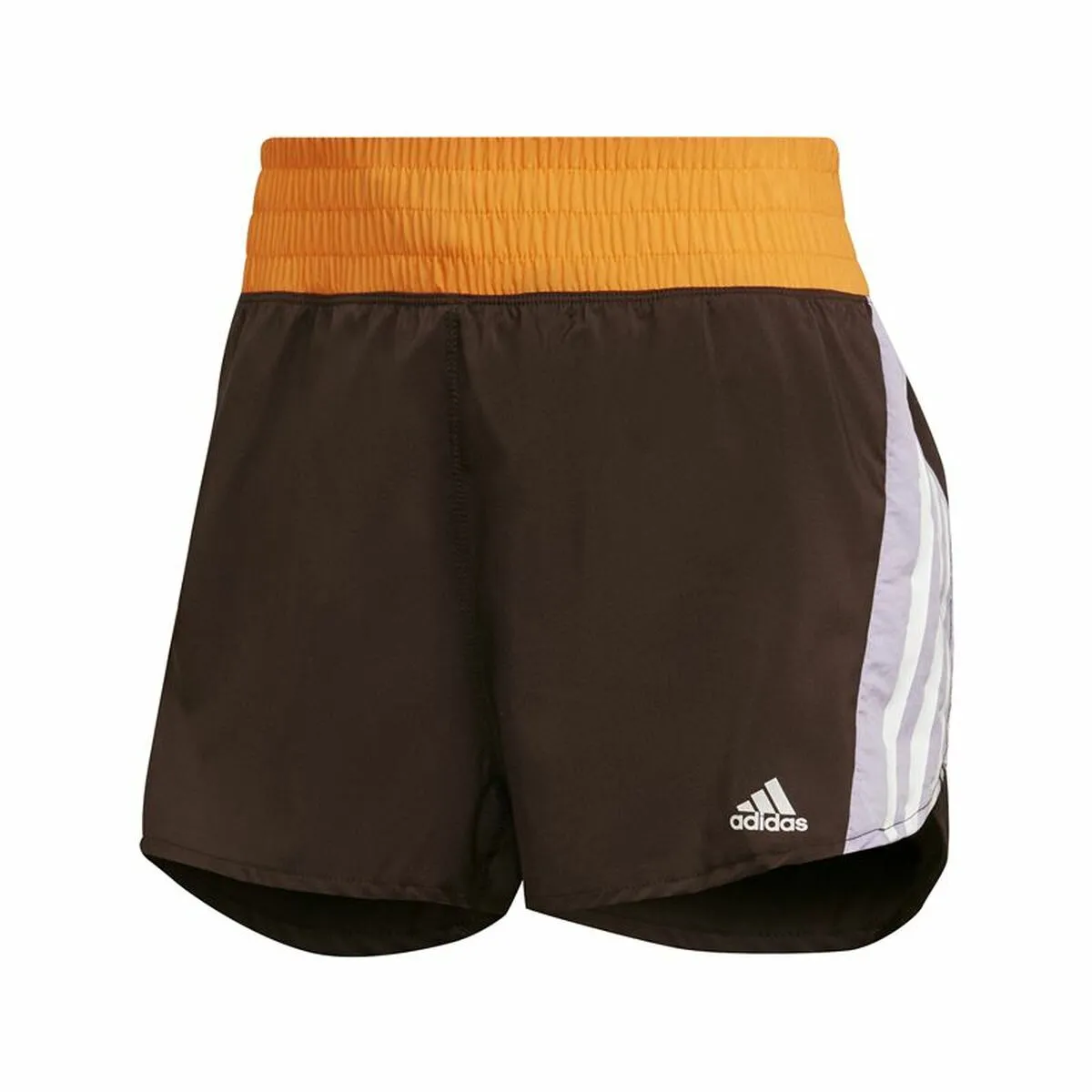 Pantaloncino Sportivo Adidas Hyperglam Donna Marrone