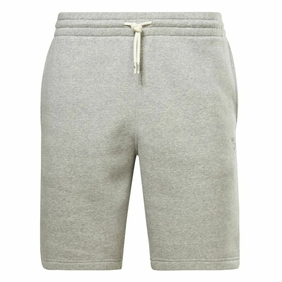 Pantaloni Corti Sportivi da Uomo Reebok Identity Fleece Grigio