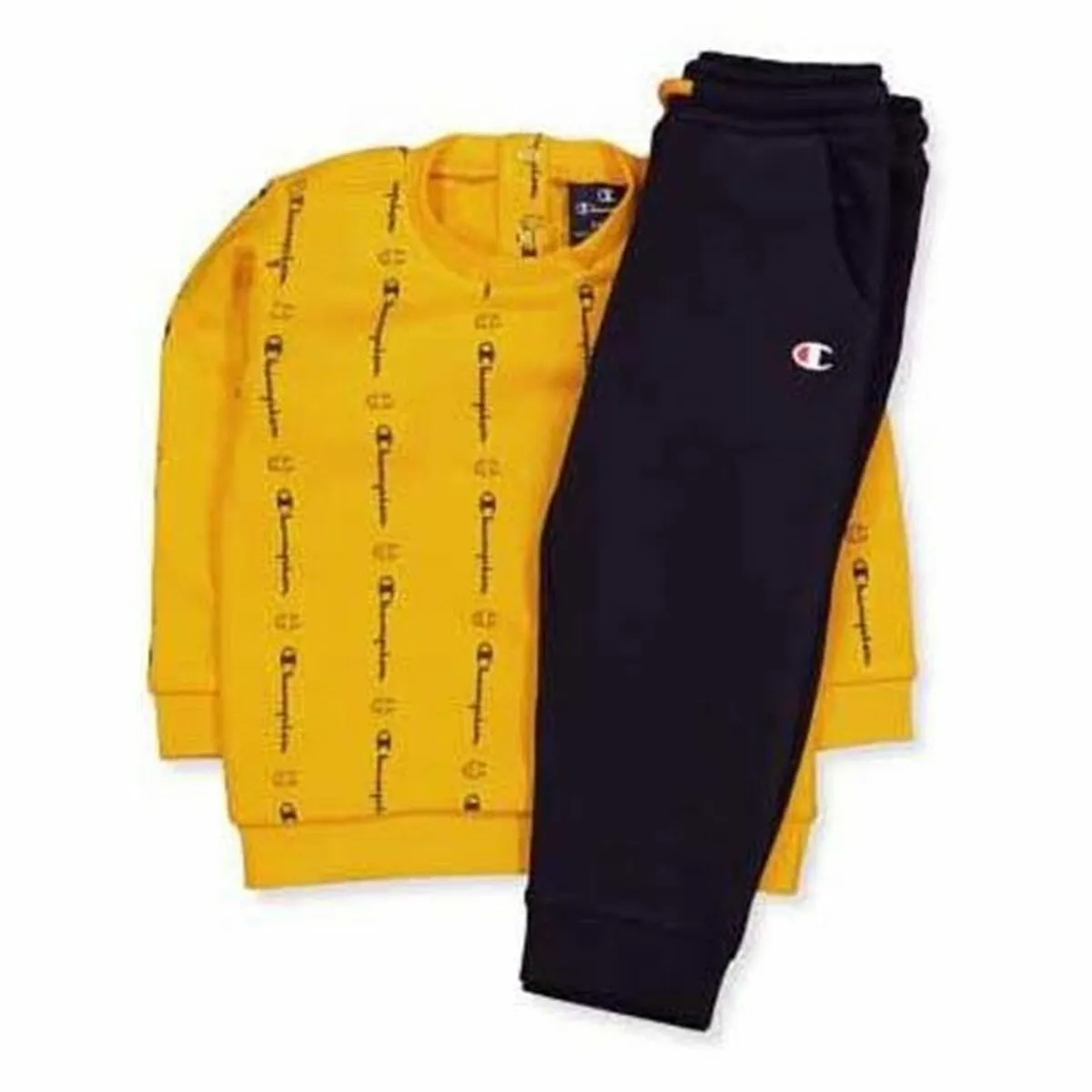 Tuta da Bambini Champion Logos Giallo