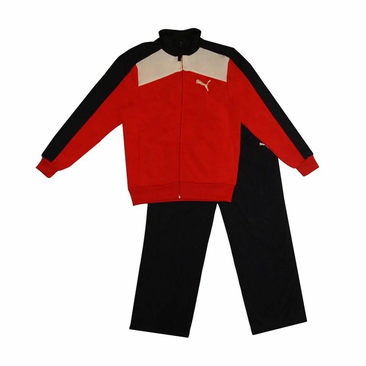 Tuta da Bambini Puma Poly Suit 2 Rosso