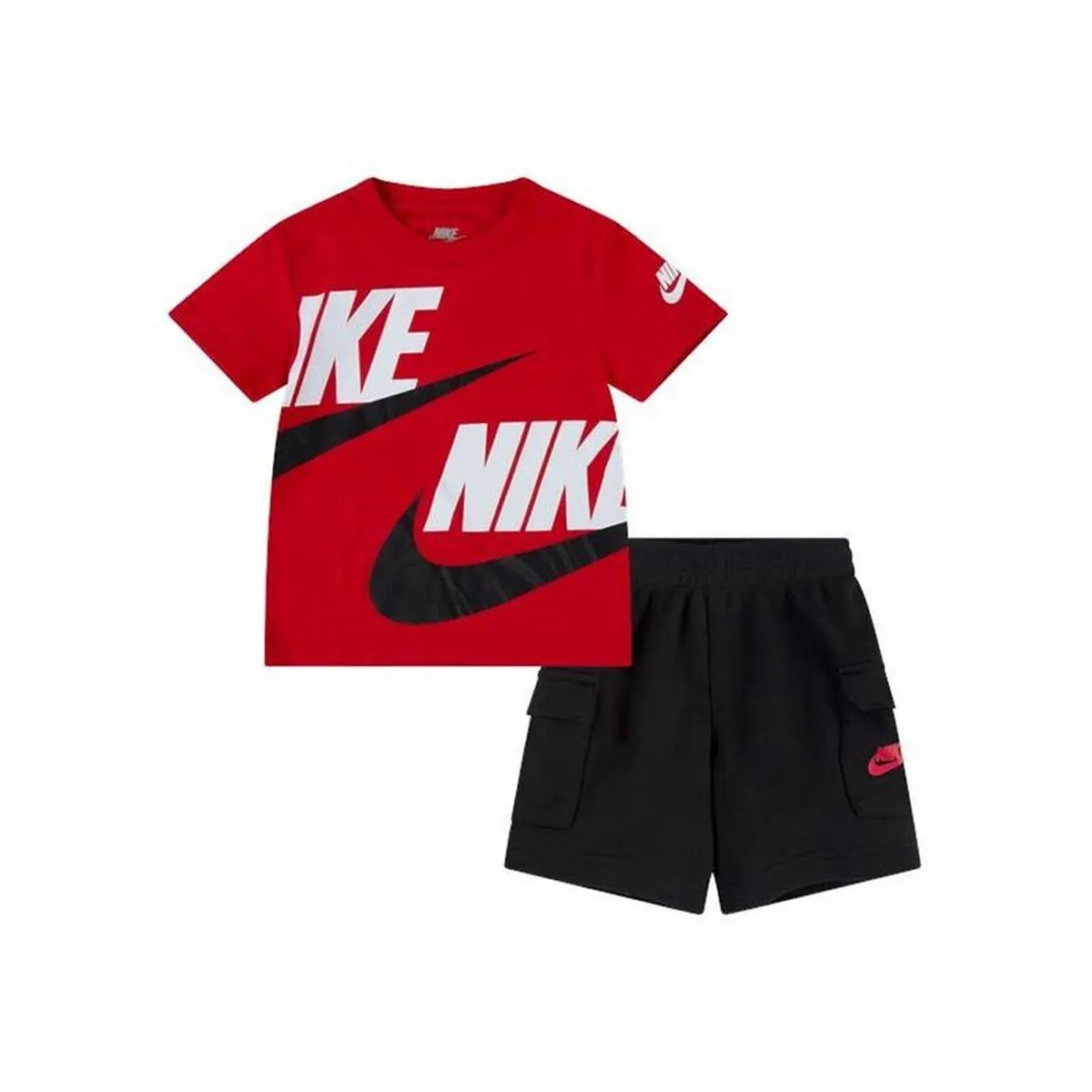 Completo Sportivo per Bambini Nike  Hybrid Cargo Rosso