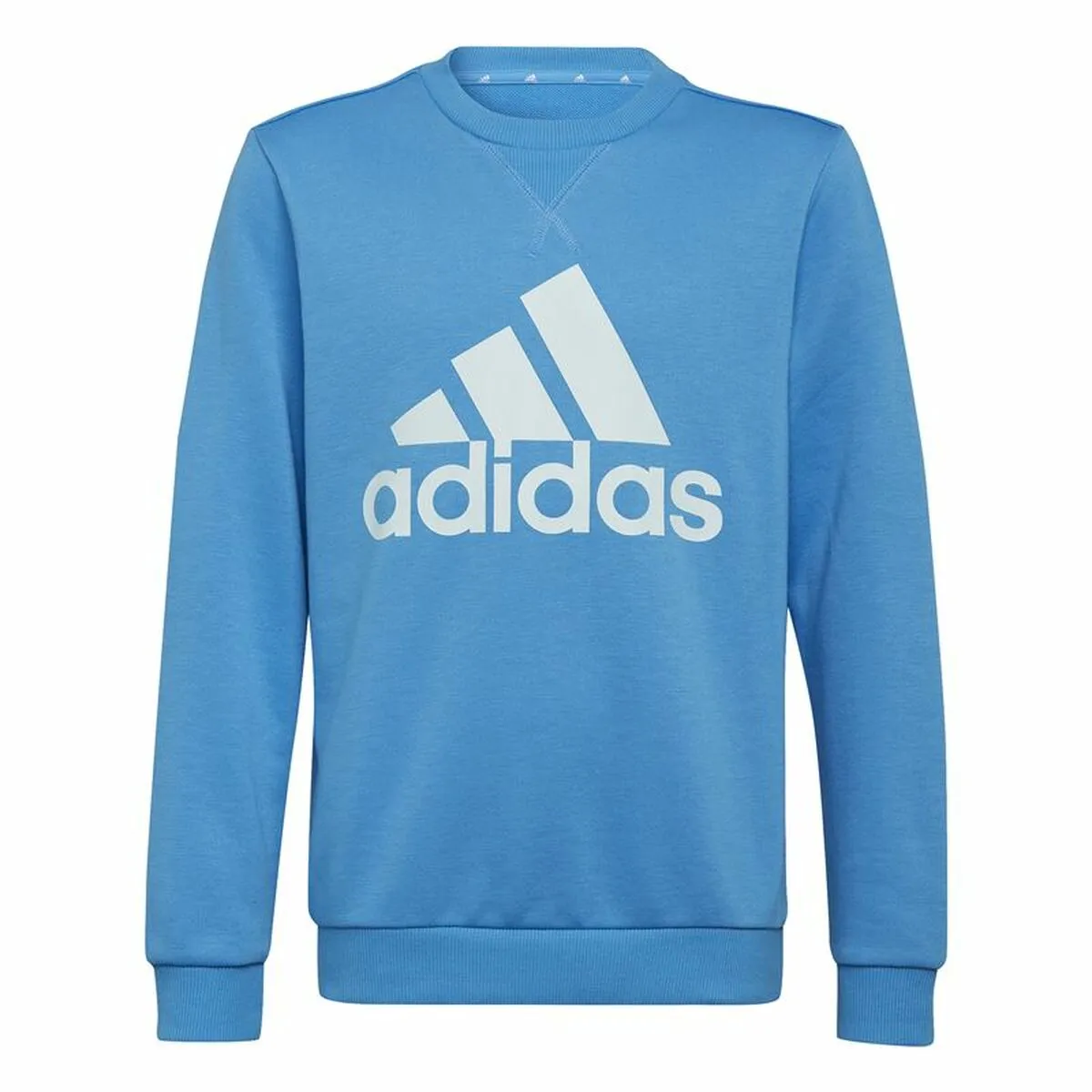 Felpa senza Cappuccio da Bambina Adidas Essentials Azzurro