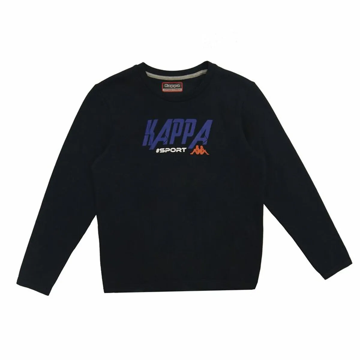 Felpa senza Cappuccio Bambino Kappa Sportswear Evrard Sweat Blu scuro