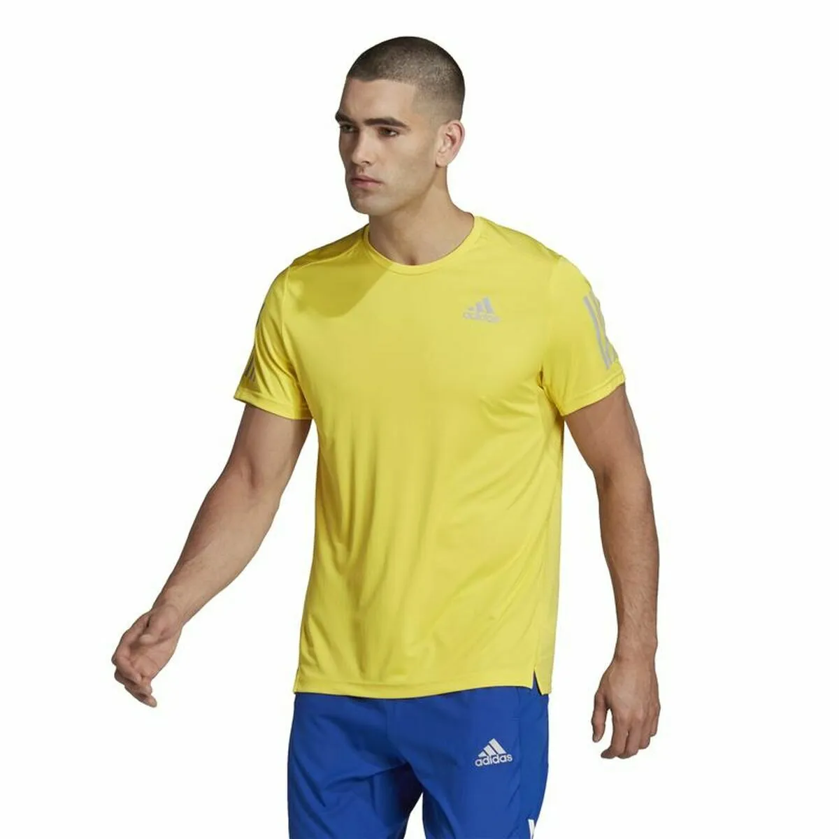 Maglia Adidas  Graphic Tee Shocking Giallo