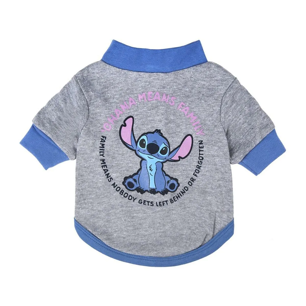 Pigiama per cani Stitch Grigio Azzurro