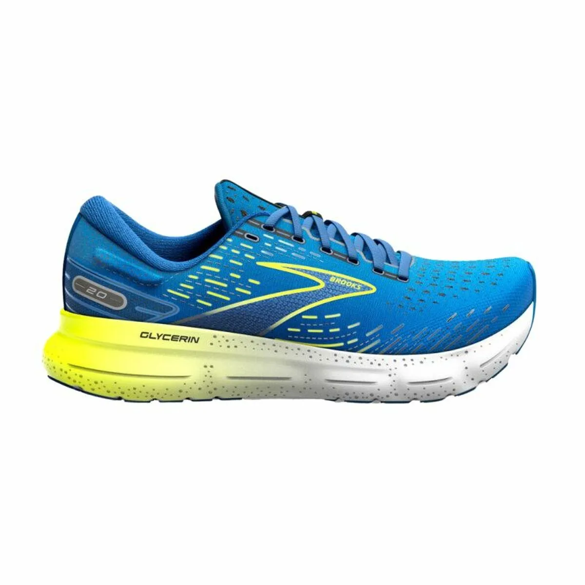 Scarpe da Running per Adulti Brooks Glycerin 20 Azzurro Uomo