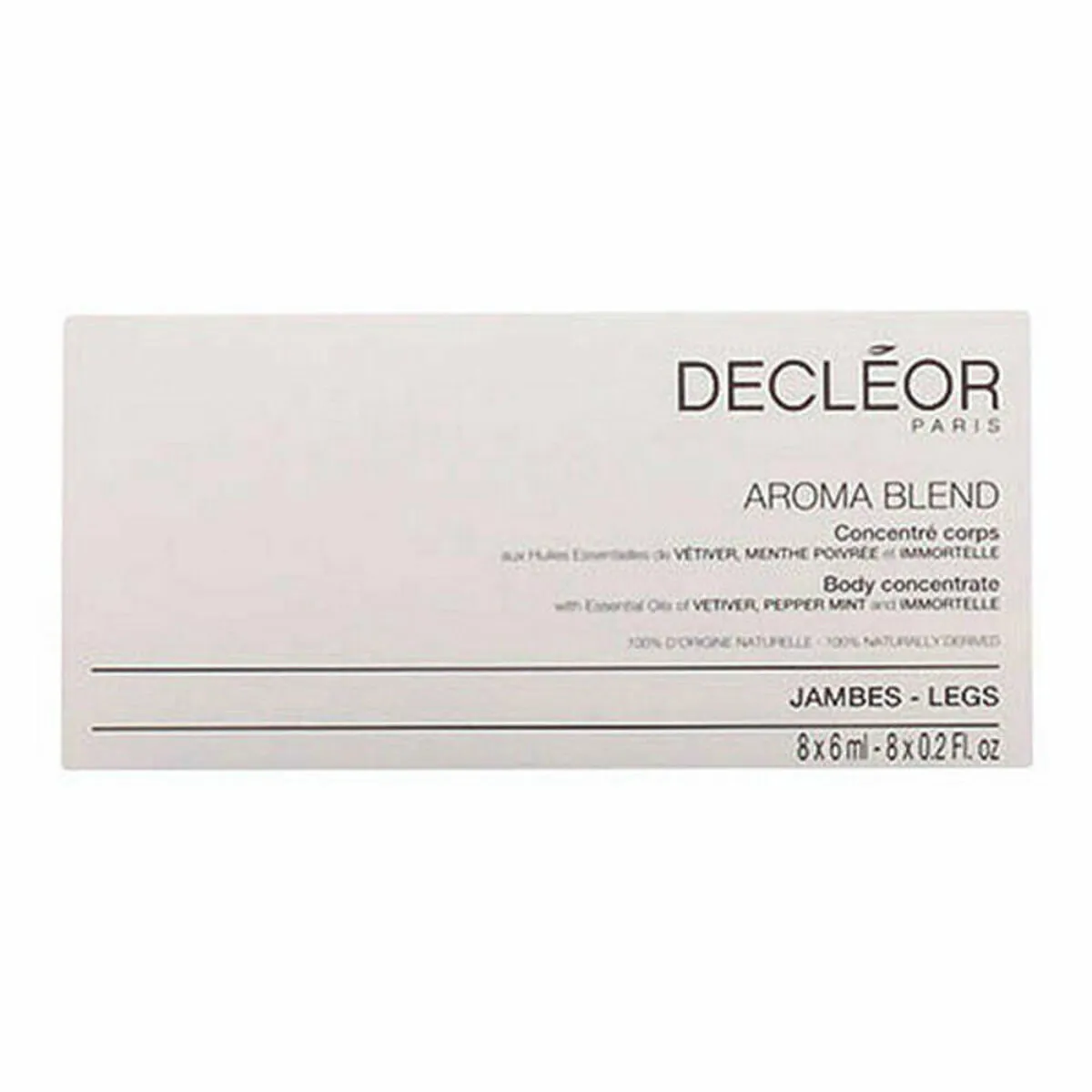 Olio Corpo Concentrato per le Gambe Aromablend Decleor 6 ml