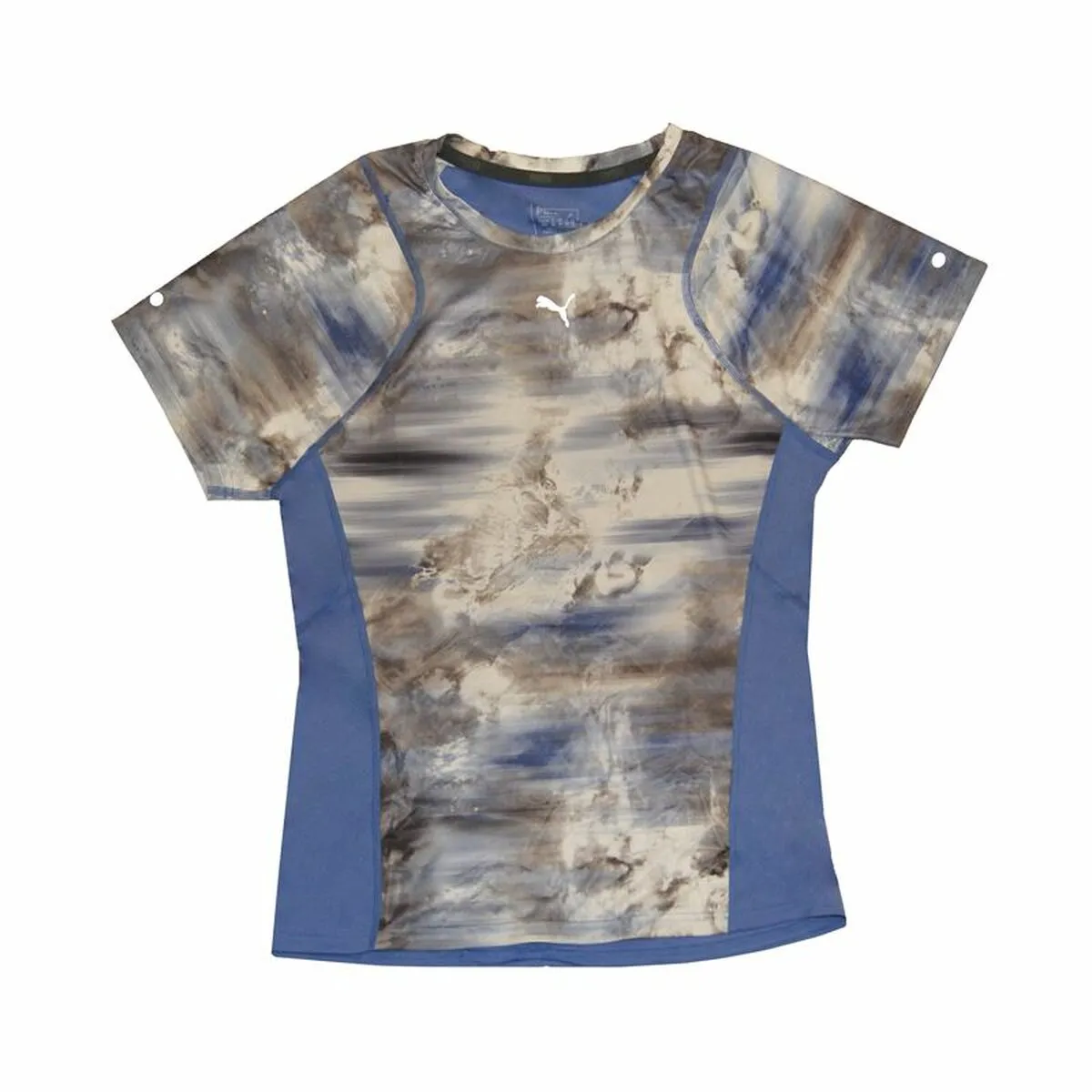 Maglia a Maniche Corte Donna Puma Graphic Tee Azzurro