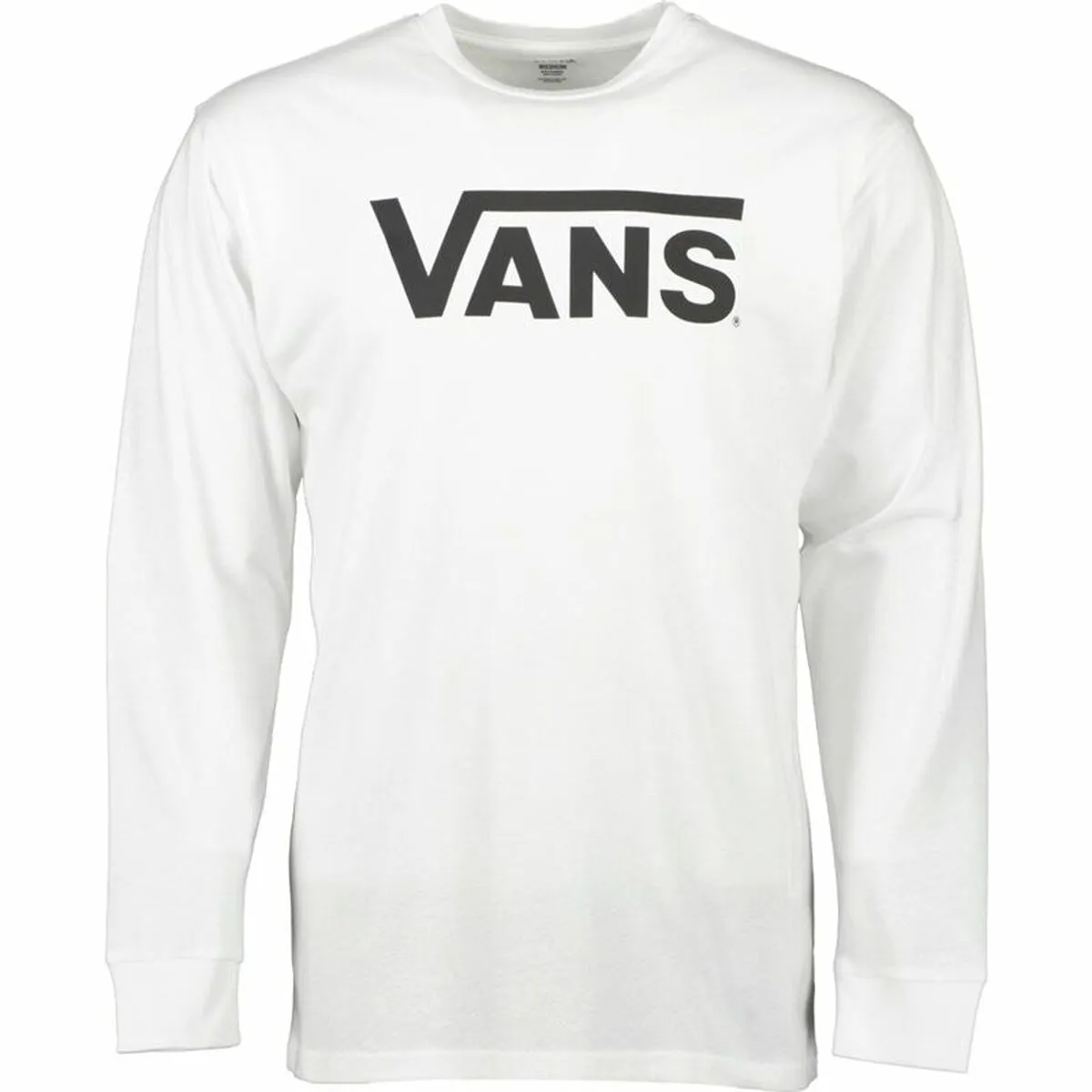 Maglia a Maniche Lunghe Uomo Vans Classic Bianco