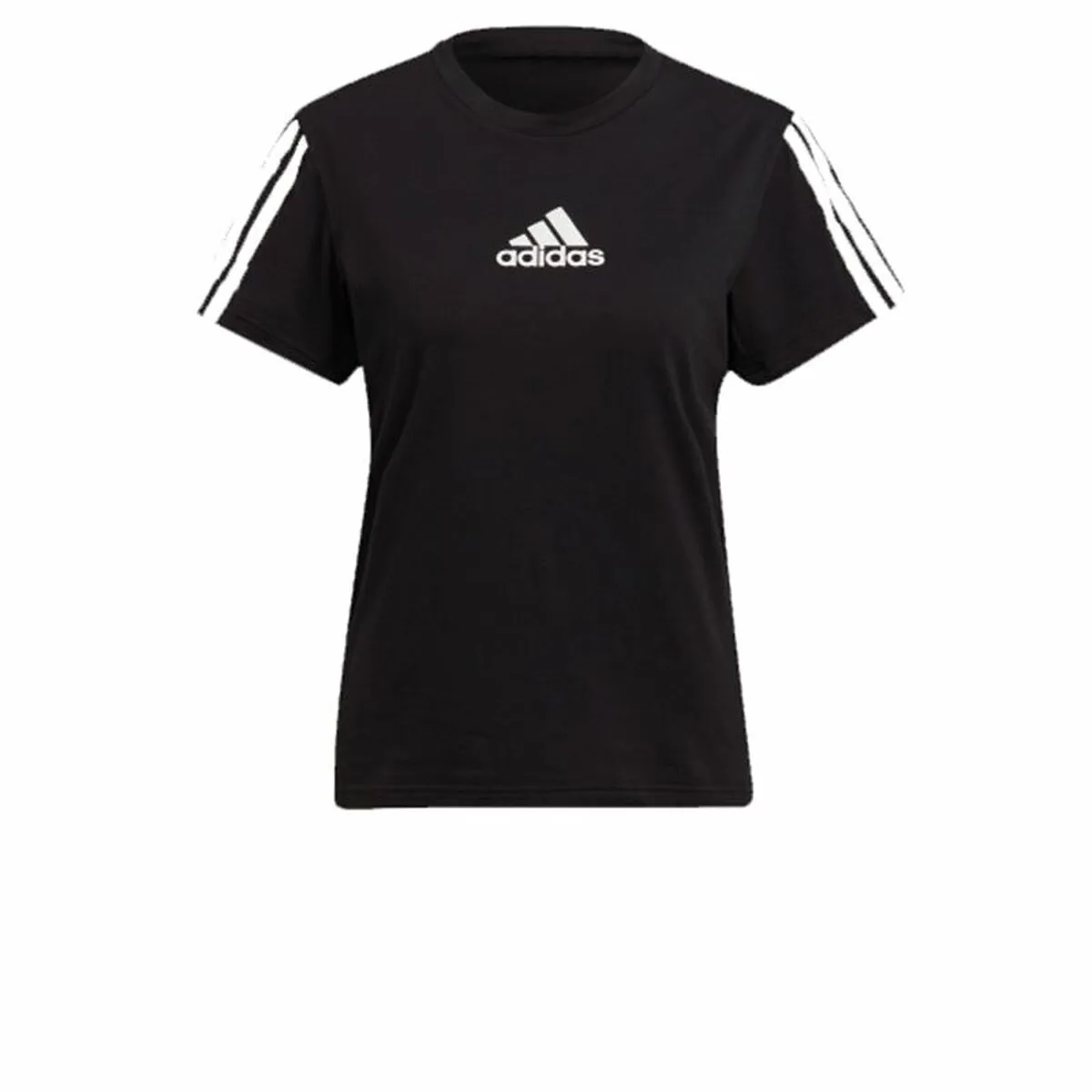 Maglia a Maniche Corte Donna Adidas TC Nero