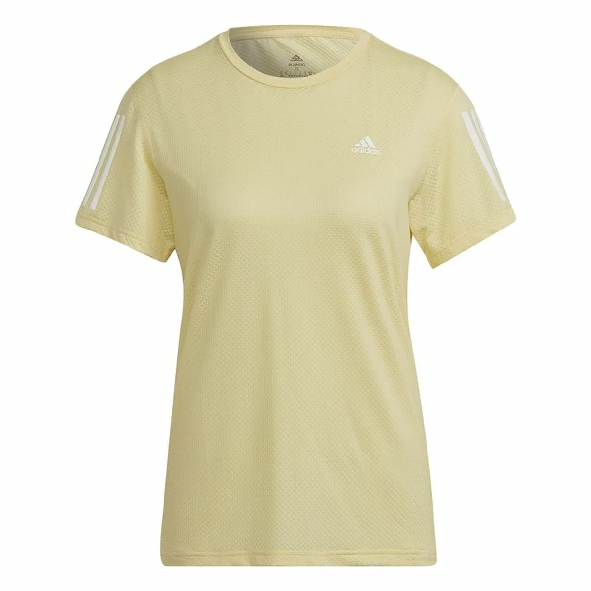 Maglia a Maniche Corte Donna Adidas Own Cooler Giallo