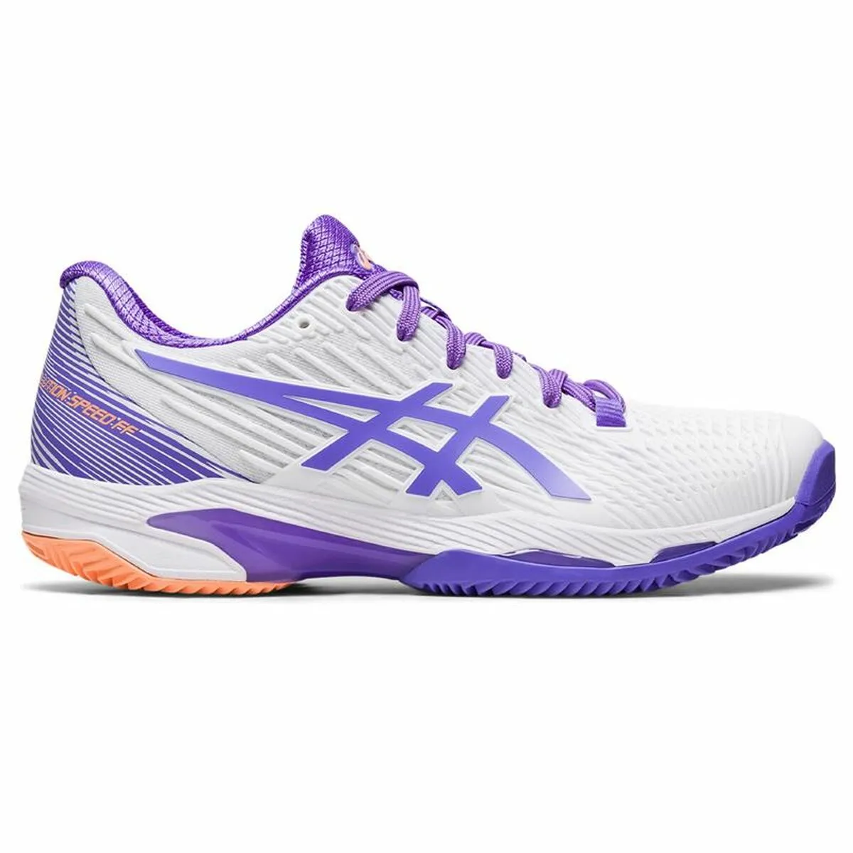 Scarpe da Tennis da Donna Asics Solution Speed FF 2 Clay Donna Bianco