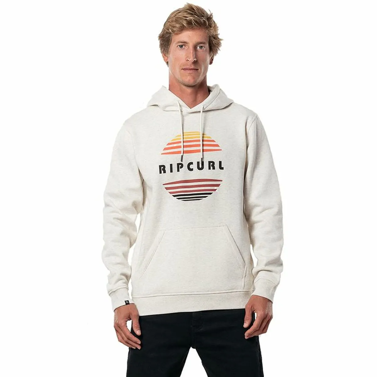 Felpa con Cappuccio Uomo Rip Curl Mama Sunset Bianco