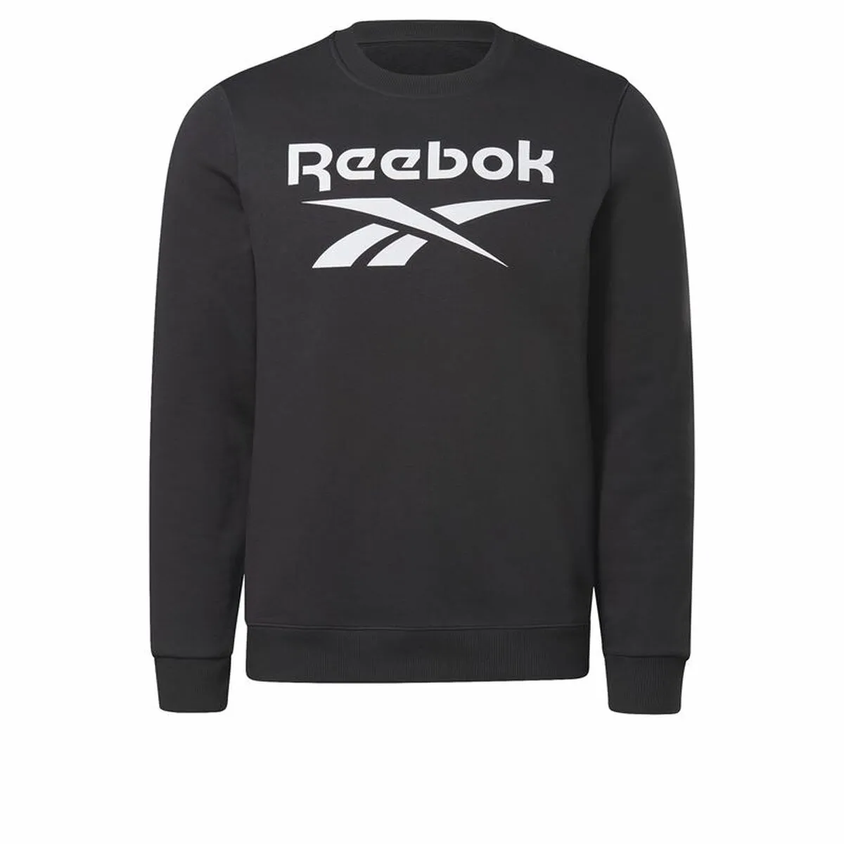 Felpa senza Cappuccio Uomo Reebok Identity Nero