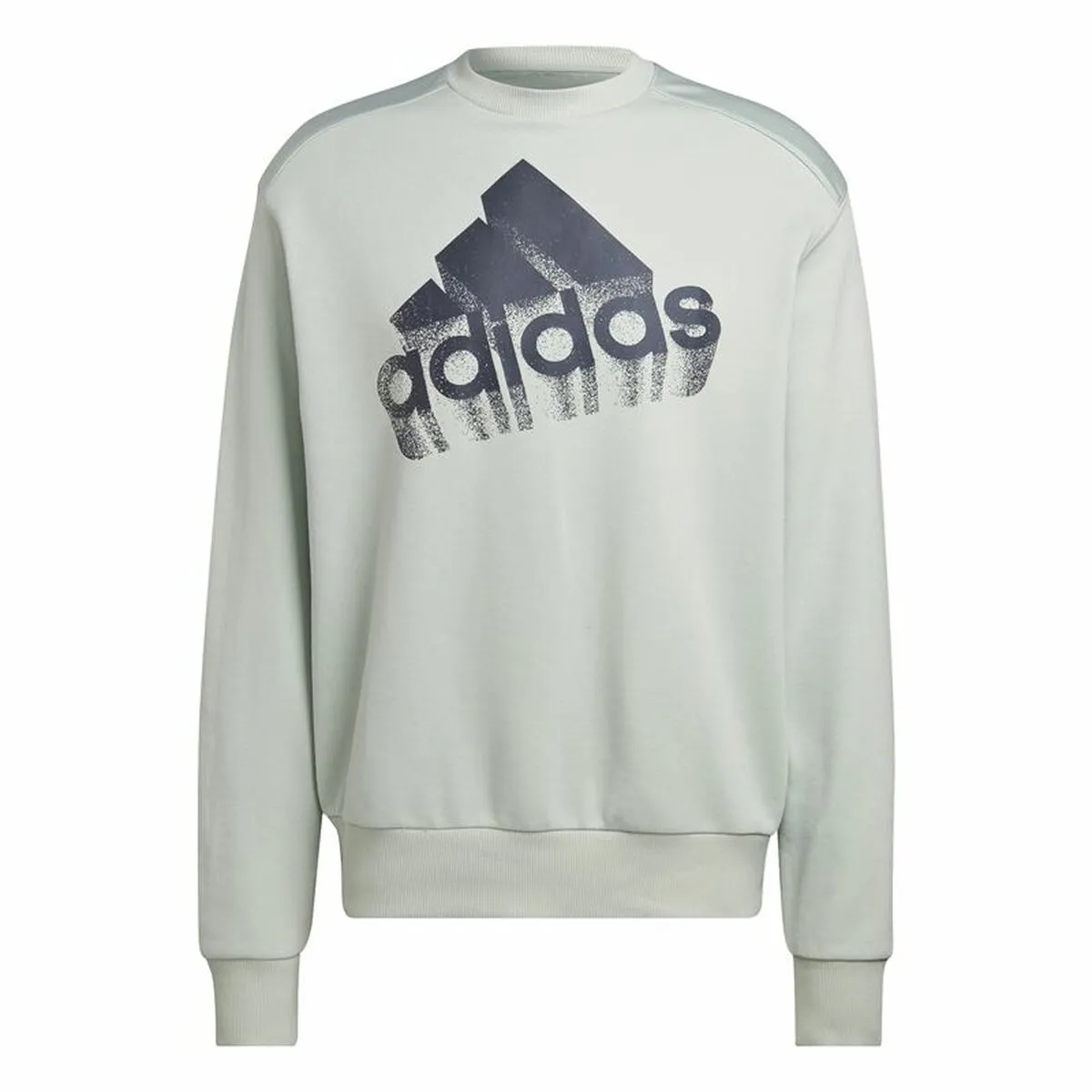 Felpa senza Cappuccio Unisex Adidas Essentials Brand Love Turchese